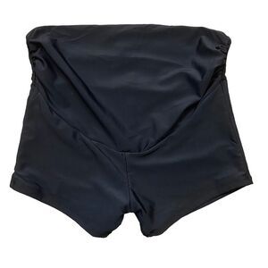 Maacie Brand‎ Athletic Maternity Shorts Black Size Small